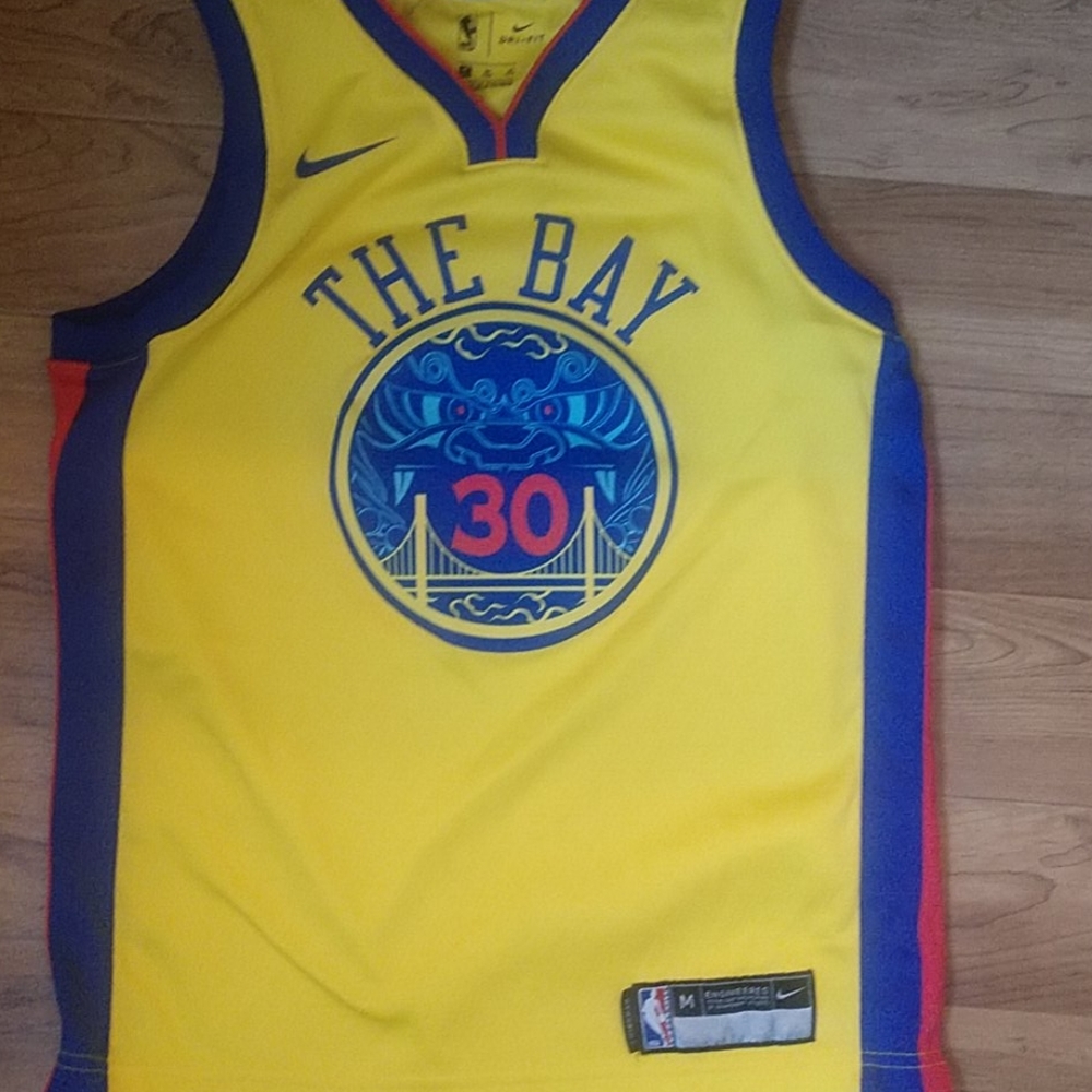 Youth Steph Curry Warriors jersey
